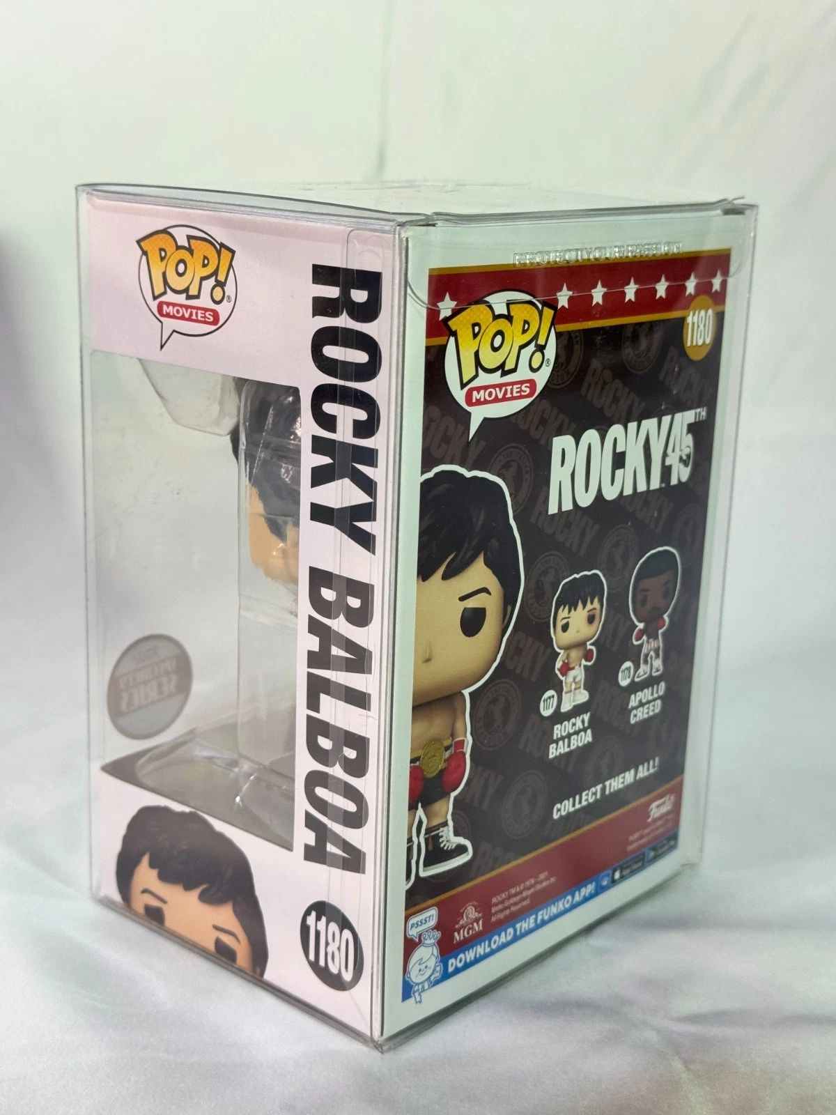 Funko Pop!: Movies Rocky Balboa #1180 GRAY Specialty Series EXCLUSIVE