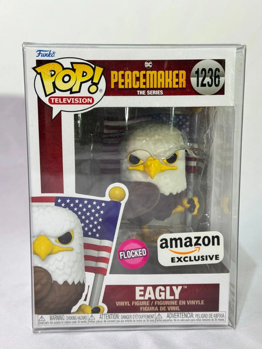 Funko Pop!: Television #1236 Eagly "Flocked" Peacemaker Amazon EXCLUSIVE