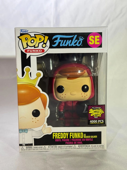 Funko Pop!: Fundays #SE 4000 PCS Freddy Funko as Masked Soldier SQUID GAMES